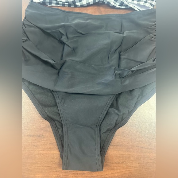 Black Gingham Bikini - Picture 4 of 8